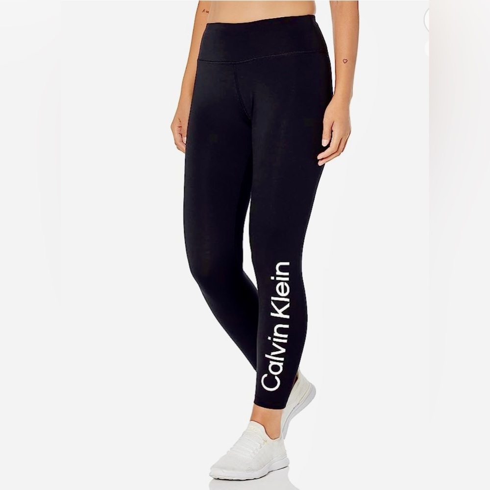 Calvin Klein Performance black leggings small petite